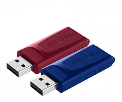 Pendrive (pamięć USB) Verbatim 32GB Store 'n' Go Slider USB 2.0 (2-pack)